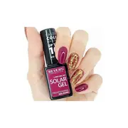 Lac de unghii Solar Gel, Revers, 12 ml, rosu inchis, nr 41, marsala