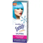Vopsea de par semipermanenta, Trendy Cream Ultra, Venita, Nr. 35, Azure blue