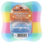 Burete de baie, Top Choice, patrat, multicolor