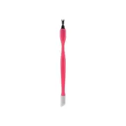 Chiureta pentru cuticule, cu impingator, Top Choice