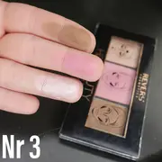 Set 12 bucati Paleta de machiaj pentru contur, Pro Contour, HD Beauty, Revers, 12,5 g