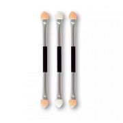 Set 3 bucati Aplicator dublu pentru fard de pleoape, Top Choice