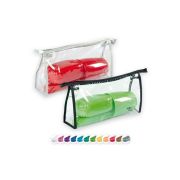 Set articole de toaleta, pentru voiaj, Top Choice, in etui transparent