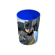 Set ingrijire orala pentru calatorie, Batman, Periuta cu capac, pasta de dinti 75 ml, pahar si borseta, pentru baieti