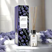 Difuzor cu betisoare parfumate Pure Essence, Lavanda si lamaie, Revers, 25 ml