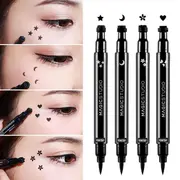 Eyeliner Fantasy, cu Stampila Heart Tatoo, Magic Studio, 2 g