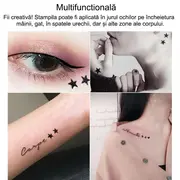 Eyeliner Fantasy, cu Stampila Heart Tatoo, Magic Studio, 2 g
