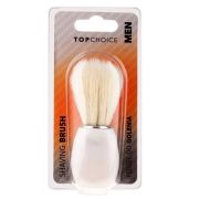 Pamatuf pentru barbierit, cu maner din lemn, Top Choice