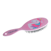 Perie de par pentru fetite roz Unicorn Dreams Martinelia 20291R