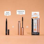 Set pentru machiaj Shaky, Eyeliner de precizie si Mascara Infinity Lash, Magic Studio