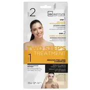 Tratament pentru fata in 2 etape, masca si ser, cu ulei de jojoba si colagen cu efect antirid IDC Institute 3404, 40 g