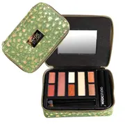 Trusa de machiaj tip portofel cu  8 farduri de pleoape si o 1 mascara, Savannah Soul Medium Wallet, Magic Studio