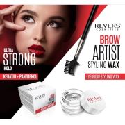 Ceara cu efect de laminare, pentru stilizarea sprancenelor, Brow Artist, Revers, 8g