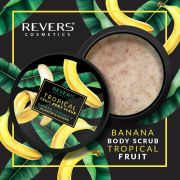 Exfoliant de corp cu granule grosiere cu extract de floare de banane Revers 200 ml