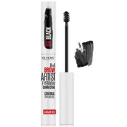 Gel styling corector sprancene 8 in 1 Brow Artist Revers 06, negru, 7 ml