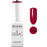 Lac de unghii Gellac 1 Step, Hybrid Effect, Non UV, Revers, 40 Visiniu, 10 ml