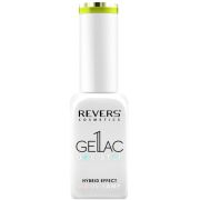 Lac de unghii Gellac 1 Step, Hybrid Effect, Non UV, Revers, 56 Galben Neon, 10 ml