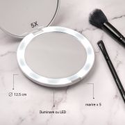 Oglinda cosmetica cu iluminare Magic Studio MS70010, 12 cm diametru