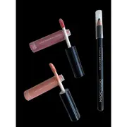 Set creion si fard lichid de pleoape Matte & Metal Magic Studio Roz 60751N1