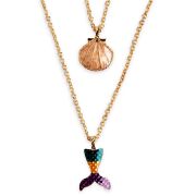 Set doua lantisoare cu medalioane Time flies I'm having fun Martinelia 8902B