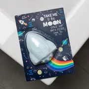 Bomba efervescenta de baie pentru copii Take me to the Moon Rainbow Trail Effect, Accentra, 355871, 100g