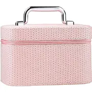 Geanta depozitare cosmetice Plait Pink M, Top Choice 99175