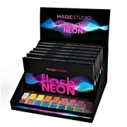 Paleta 18 farduri de pleoape Flash Neon Shadow, Magic Studio, 24500