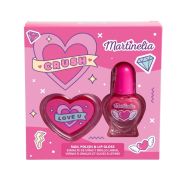 Set 12 de pachete cu gloss de buze si lac de unghii Crush Nail Duo, Martinelia, 82500
