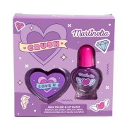 Set 12 de pachete cu gloss de buze si lac de unghii Crush Nail Duo, Martinelia, 82500