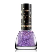 Set 24 bucati lac de unghii Icon Glitter, Revers