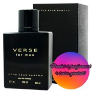 Set 4 Apa de toaleta Verse, barbati, Cote D´Azur, 100 ml + Tester GRATUIT
