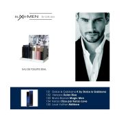 Set 7 Apa de toaleta Cote d'Azur, Elixir, Blue, Barbati, 30ml Nr. 152 + 1 Tester GRATUIT
