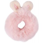 Set doua elastice de par Top Choice 25990, Puffy (1 roz + 1 gri)
