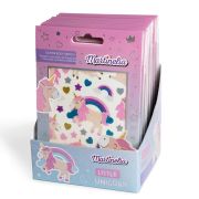 Tatuaje temporare cu glitter Unicorn, Martinelia, 68023