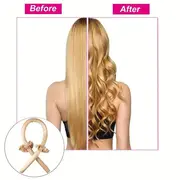 Ondulator bucle fara caldura, din microfibra, Top Choice 62001