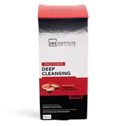 Scrub de față pentru barbati cu  Vitamina C și colagen, curățare profundă, IDC Institute 42145, 100 ml