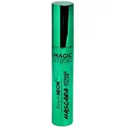 Set 4 bucati Mascara Neon Intense Color, Magic Studio 50519, 10 ml - albastru, mov, rosu, verde)