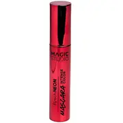 Set 4 bucati Mascara Neon Intense Color, Magic Studio 50519, 10 ml - albastru, mov, rosu, verde)