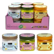 Set mix 12 buc scrub exfoliant pe baza de zahar IDC Institute 42174, 470 g