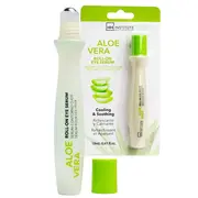 Ser roll-on revigorant si calmant cu aloe vera pentru ochi IDC Institute 68041, 18 ml
