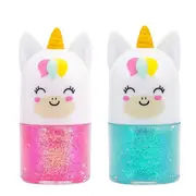 Set 2 Roll-on pentru fata si corp cu sclipici Martinelia 1168C, Roz & Turcoaz, 32g