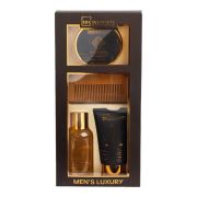 Set 4 produse de ingrijire Men's Luxury, IDC Institute 91033, 230 ml