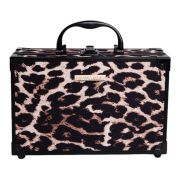 Trusa de machiaj tip servietă cu model animal print Wild Safary 32021, Magic Studio