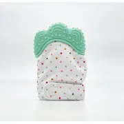 Manusa pentru dentitie din silicon, Coccorito, Bleu