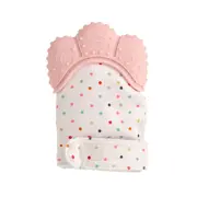 Manusa pentru dentitie din silicon, Coccorito, Roz