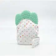 Manusa pentru dentitie din silicon, Coccorito, Roz