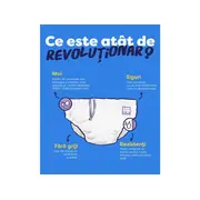 Scutec pentru inot refolosibil, Bambino Mio, 2-3 ani, Stretch