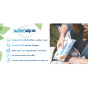 Servetele umede biodegradabile Water Wipes original, 12 pachete x 60 buc, 720 buc