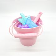 Set jucarii pentru plaja, Zuluff, Roz