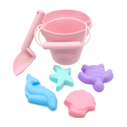 Set jucarii pentru plaja, Zuluff, Roz